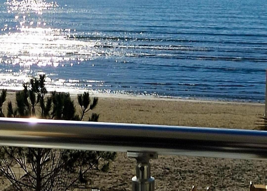 Durres Strand Direkt Am Meer Esterno foto